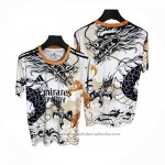 Tailandia Camiseta Real Madrid Dragon 25/26 Blanco Negro