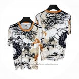 Tailandia Camiseta Real Madrid Dragon 25/26 Blanco Negro