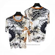 Tailandia Camiseta Real Madrid Dragon 25/26 Blanco Negro