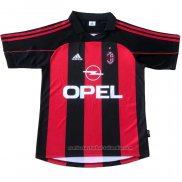 Camiseta AC Milan 1ª Retro 2000-2002