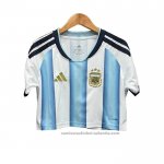 Camiseta Argentina 1ª Mujer Corta 2026