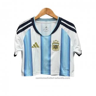 Camiseta Argentina 1ª Mujer Corta 2026