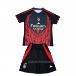 Camiseta Benfica Special Nino 25/26 Negro Rojo