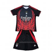 Camiseta Benfica Special Nino 25/26 Negro Rojo