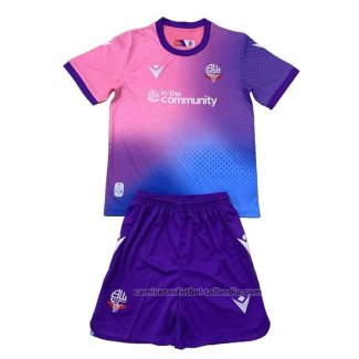 Camiseta Bolton Wanderers 3ª Nino 24/25