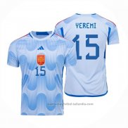 Camiseta Espana Jugador Yeremi 2ª 2022