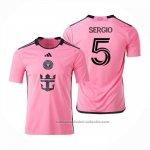 Camiseta Inter Miami Jugador Sergio 1ª 2024