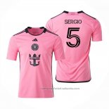 Camiseta Inter Miami Jugador Sergio 1ª 2024