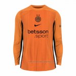 Camiseta Inter Milan Portero Manga Larga 25/26 Naranja