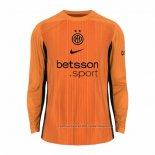 Camiseta Inter Milan Portero Manga Larga 25/26 Naranja