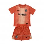Camiseta Inter Milan Portero Nino 25/26 Naranja