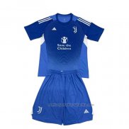 Camiseta Juventus Portero Nino 25/26 Azul