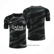 Camiseta Paris Saint-Germain Portero 23/24 Negro