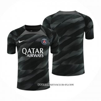 Camiseta Paris Saint-Germain Portero 23/24 Negro