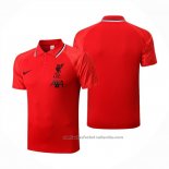 Camiseta Polo del Liverpool 22/23 Rojo