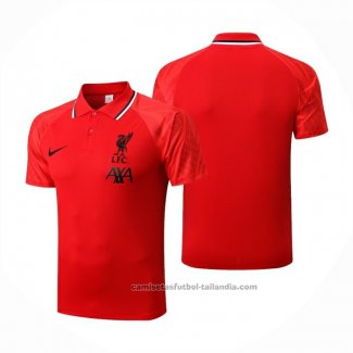 Camiseta Polo del Liverpool 22/23 Rojo