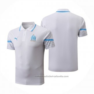 Camiseta Polo del Olympique Marsella 22/23 Blanco