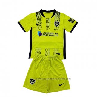 Camiseta Portsmouth 3ª Nino 25/26
