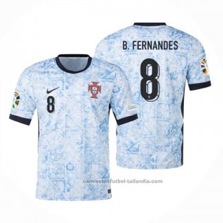 Camiseta Portugal Jugador B.Fernandes 2ª 2024