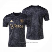 Camiseta Pre Partido del Manchester United Stone Roses 2024