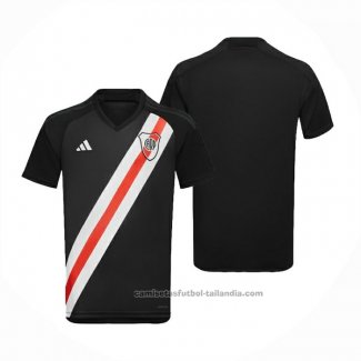 Camiseta Pre Partido del River 2023 Negro