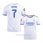 Camiseta Real Madrid Jugador Hazard 1ª 21/22