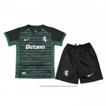 Camiseta Sporting Special Nino 25/26 Verde Negro