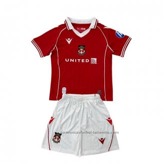 Camiseta Wrexham 1ª Nino 25/26
