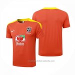 Camiseta de Entrenamiento Brasil 25/26 Naranja