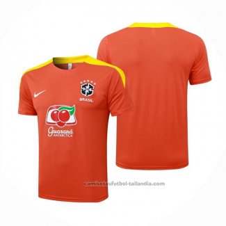 Camiseta de Entrenamiento Brasil 25/26 Naranja