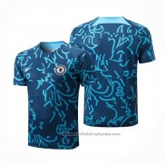 Camiseta de Entrenamiento Chelsea 22/23 Azul