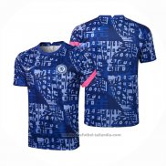Camiseta de Entrenamiento Chelsea 21/22 Azul