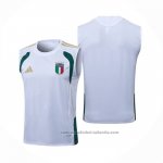 Camiseta de Entrenamiento Italia Sin Mangas 25/26 Blanco