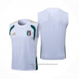 Camiseta de Entrenamiento Italia Sin Mangas 25/26 Blanco