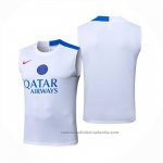 Camiseta de Entrenamiento Paris Saint-Germain Sin Mangas 25/26 Blanco