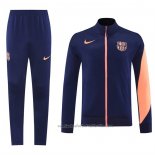 Chandal de Chaqueta del Barcelona Nino 25/26 Azul