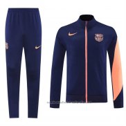 Chandal de Chaqueta del Barcelona Nino 25/26 Azul