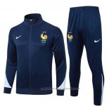 Chandal de Chaqueta del Francia Nino 24/25 Azul