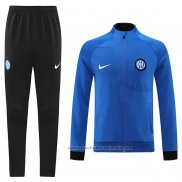 Chandal de Chaqueta del Inter Milan 22/23 Azul