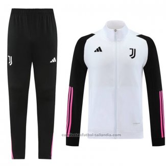 Chandal de Chaqueta del Juventus 23/24 Blanco