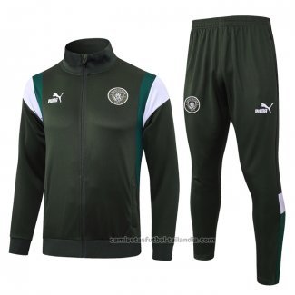 Chandal de Chaqueta del Manchester City 23/24 Verde