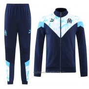 Chandal de Chaqueta del Olympique Marsella 22/23 Azul