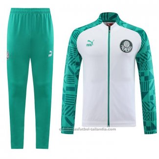 Chandal de Chaqueta del Palmeiras 23/24 Blanco