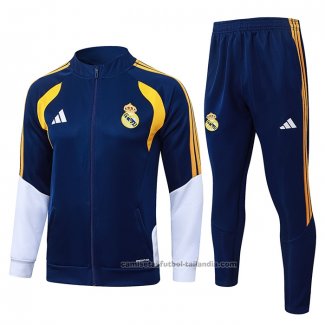 Chandal de Chaqueta del Real Madrid Nino 26/27 Azul