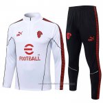 Chandal de Sudadera del AC Milan 25/26 Blanco