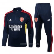 Chandal de Sudadera del Arsenal 22/23 Azul