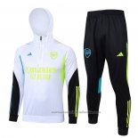 Chandal de Sudadera del Arsenal Nino 23/24 Blanco