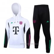 Chandal de Sudadera del Bayern Munich Nino 23/24 Blanco