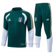 Chandal de Sudadera del Italia Nino 25/26 Verde