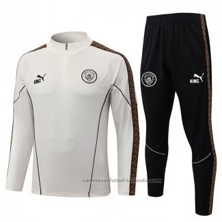 Chandal de Sudadera del Manchester City 26/27 Crema